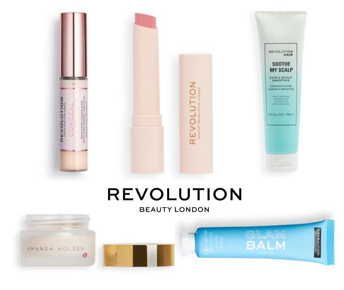 Up to 60% off the Revolution Skincare and Make-up Sale Free Delivery on £30 Spend