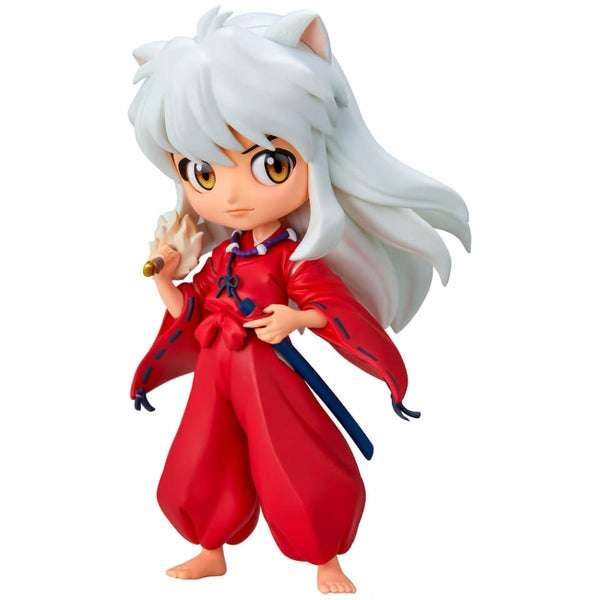 Banpresto Inuyasha Q Posket - Inuysahsa / Kagome Figure - With Code