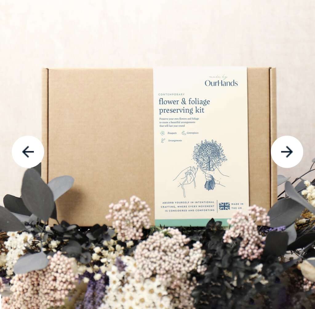 Flowers and Foliage Preserving Kit / £11.25 W/ New Customer Code